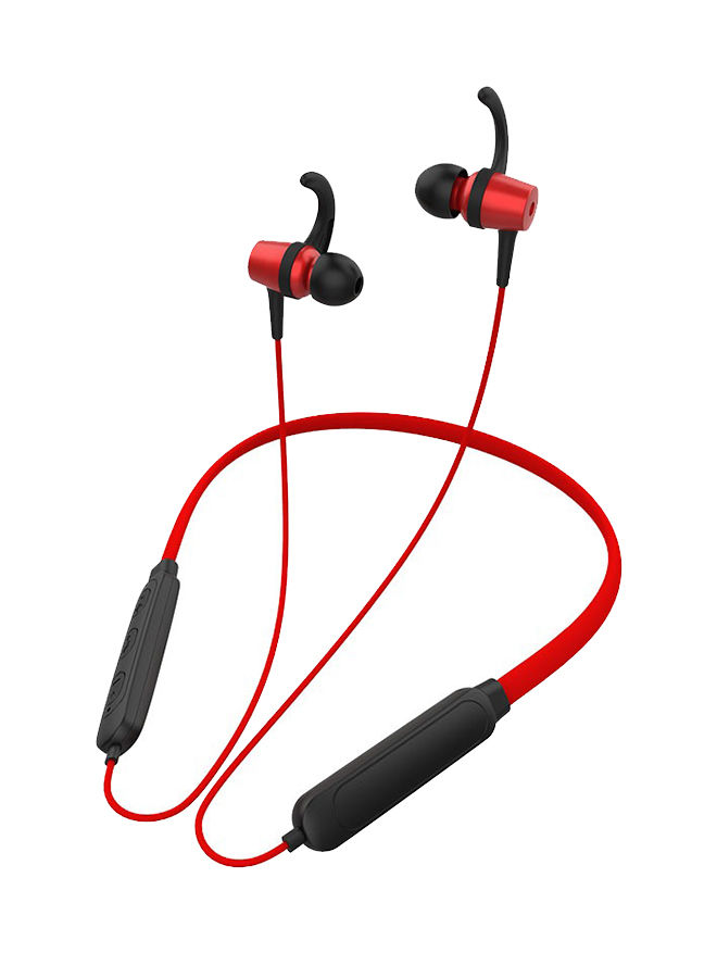 Celebrat Bluetooth In Ear Earphones With Microphone, Red - A15