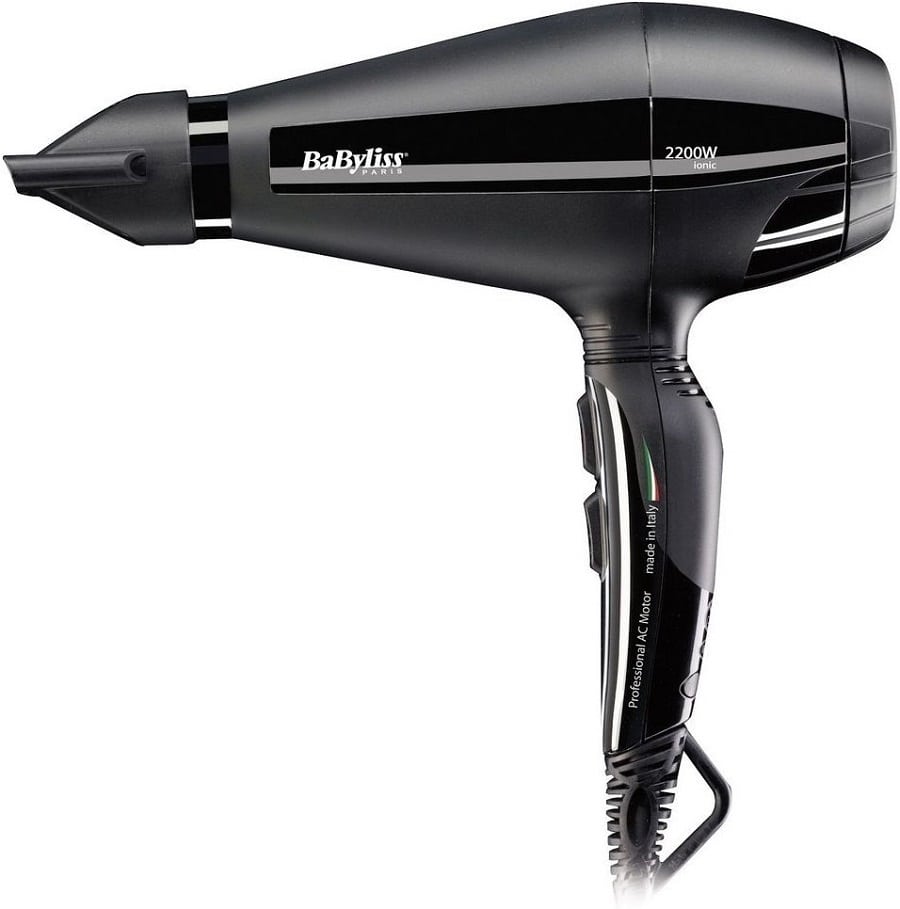 Babyliss Pro Silence Hair Dryer 2200 Watt Black 6611E Best price in Egypt B.TECH