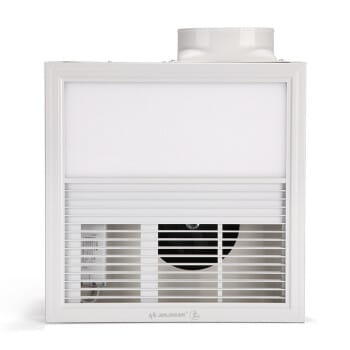 Ceiling Ventilating Fan with Light, White-  NF20T-33A