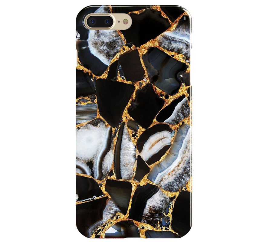 Covery Multicolor Marble Pattern Back Cover for Apple Iphone 8 Plus