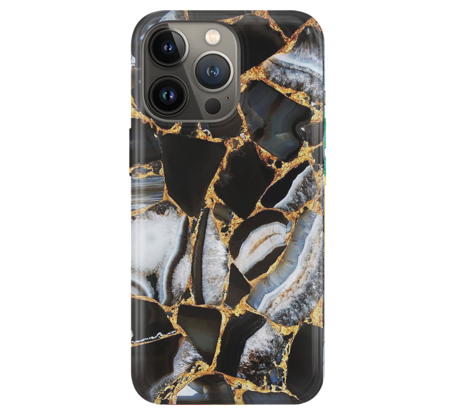 Covery Multicolor Marble Pattern Back Cover for Apple Iphone 12 Pro Max