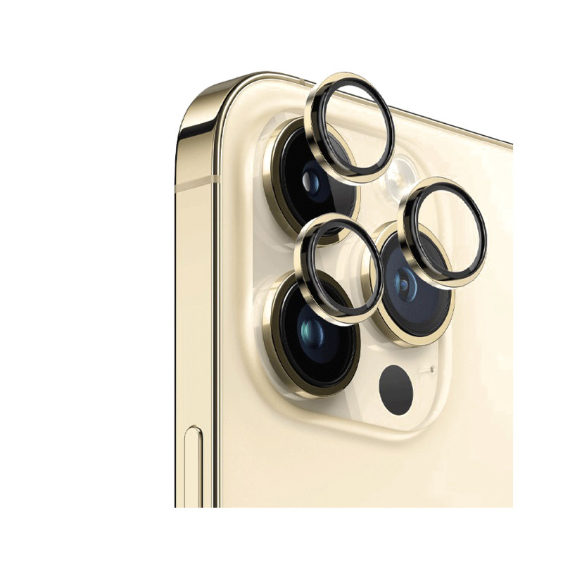 Green Lion Camera Lens HD Plus for iPhone 14 Pro Max - Gold