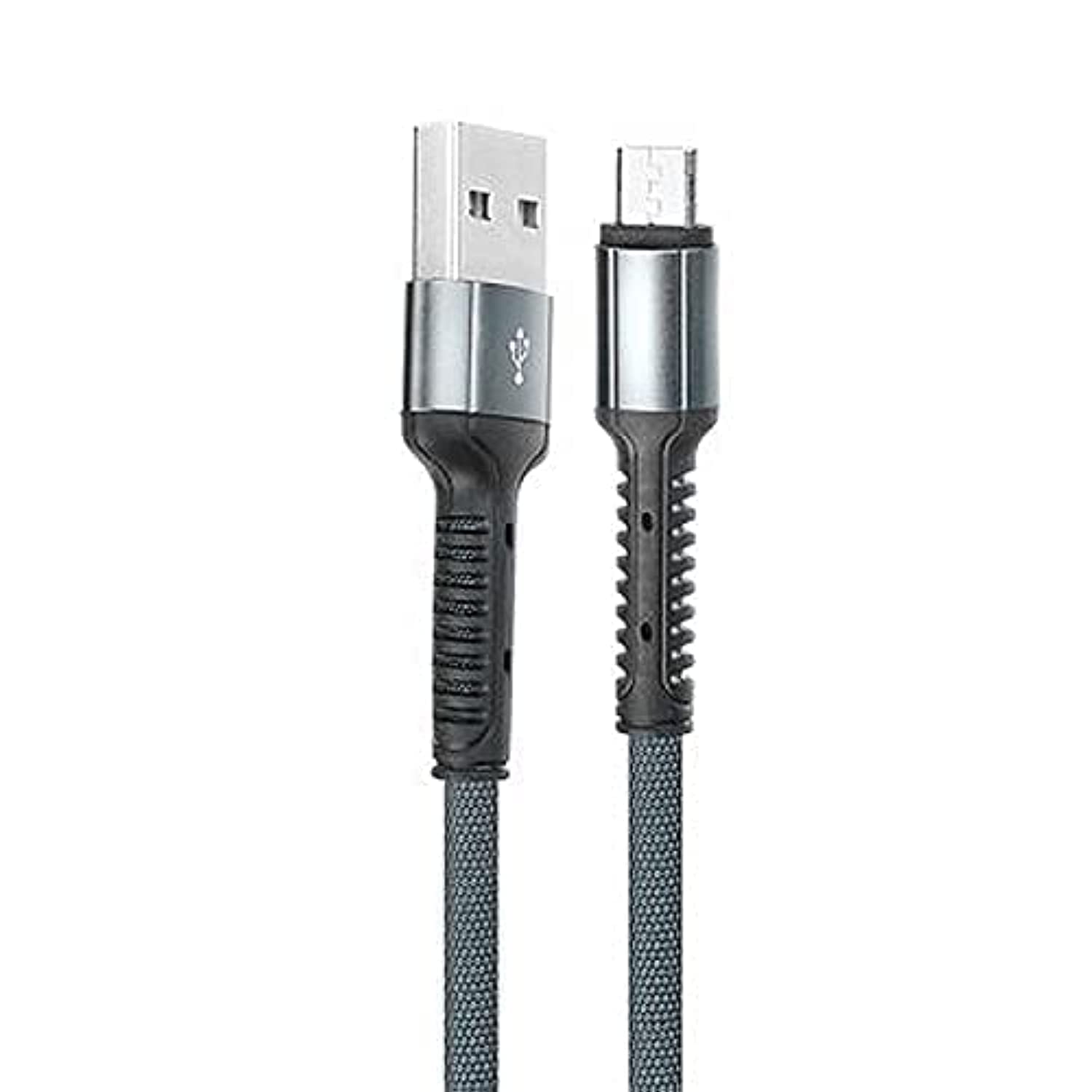 LDNIO LS63 Mobile Phone Cables 2.4A Fast Charging Micro USB Cable 1M - Grey