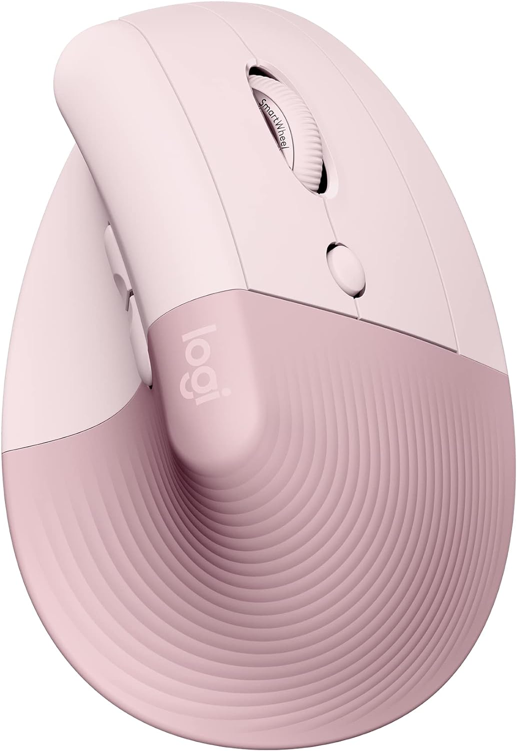 Logitech Lift Vertical Wireless Mouse, Pink - 910-006478