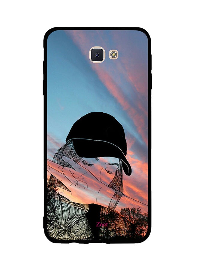 Zoot Doodle Girl Printed Back Cover for Samsung Galaxy J7 Prime