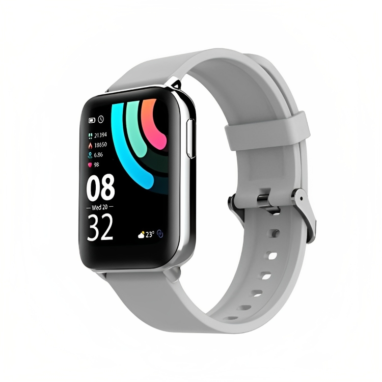 Oraimo Smart Watch, 1.69 Inch, Silver - OSW-16P
