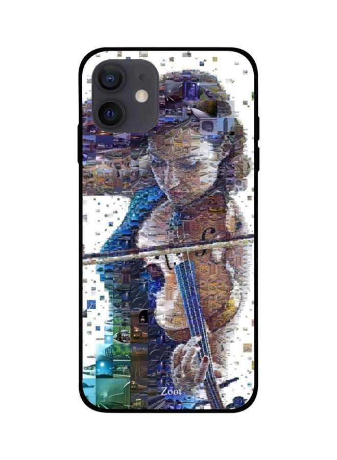 Girl Playing Violin Printed Back Cover for Apple iPhone 12 Mini