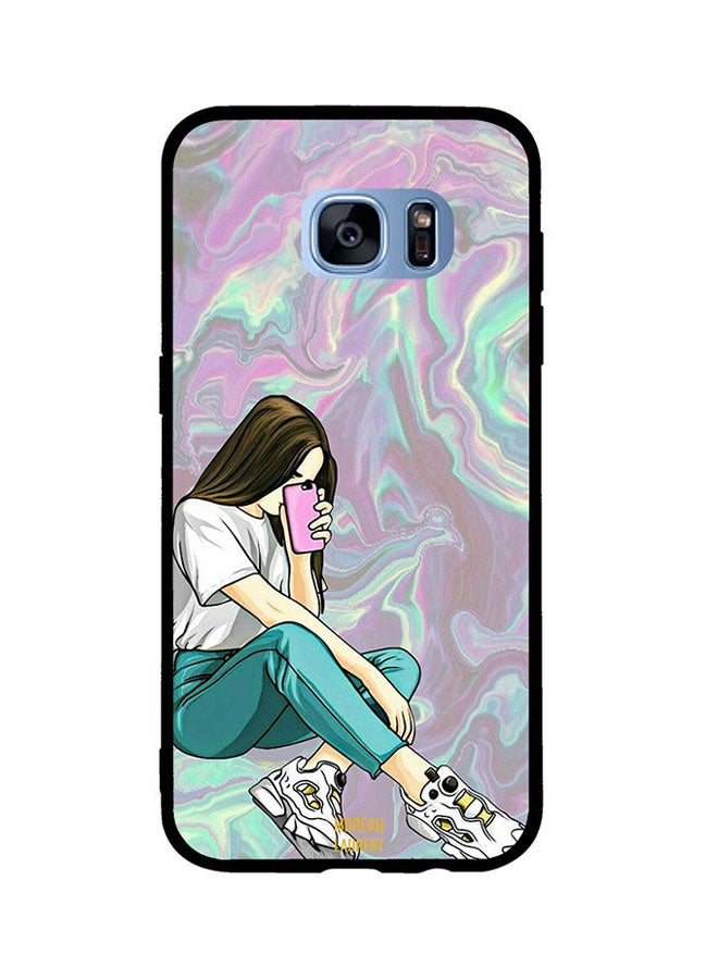 Moreau Laurent Taking Picture Printed TPU Back Cover For Samsung Galaxy S7 Edge