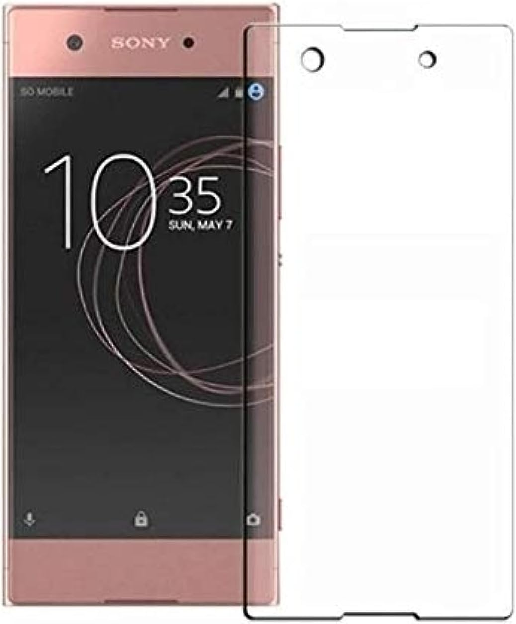 Muzz Tempered Glass Screen Protector for Sony Xperia Xa1 Ultra - Clear