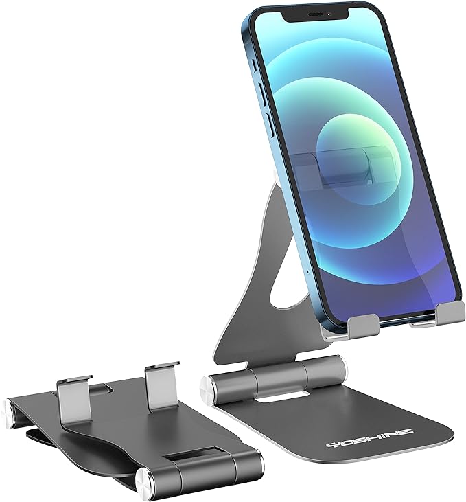 Yoshine Adjustable Phone Stand - Grey