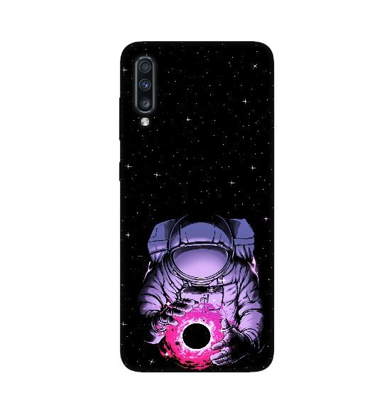 Astronaut Magic Silicone Printed Protective Cover For Samsung a70