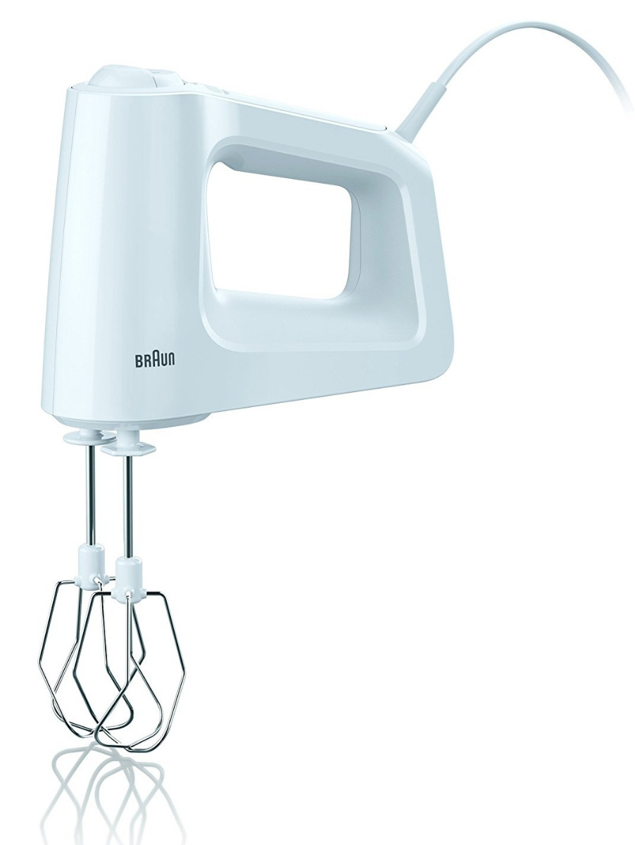 Braun MultiMix 3 Hand Mixer, 450 Watt, White - HM3000