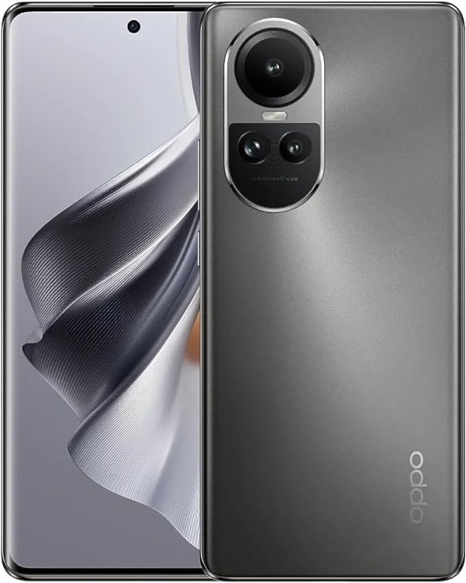 Oppo Reno 10, 256GB, 8GB, 5G, Dual SIM- Silvery Grey- CPH2531