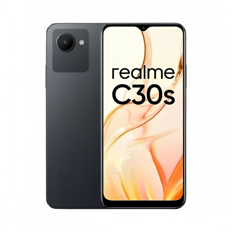 Realme C30s, 64GB, 3GB RAM, Dual SIM, 4G LTE - Black