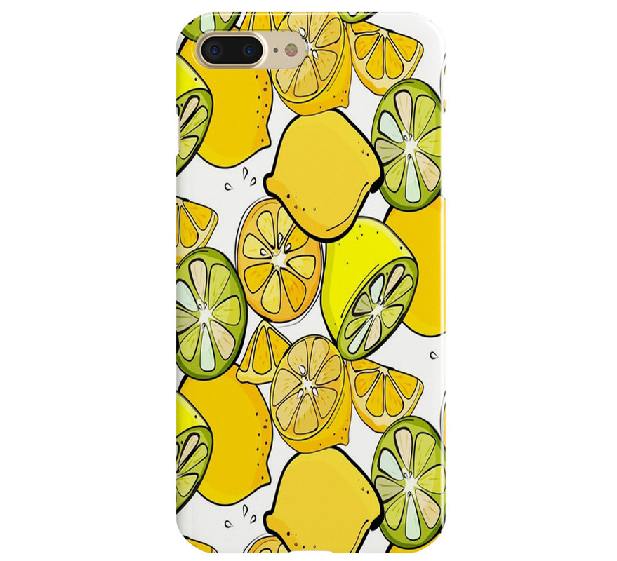 Covery Lemons Pattern Back Cover for Apple Iphone 8 Plus