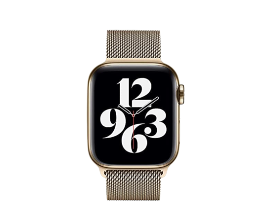 Band For Apple Watch SE Size 40mm Light Stainless Steel Milanese Loop Band from Smart Stuff Gold Best price in Egypt B.TECH