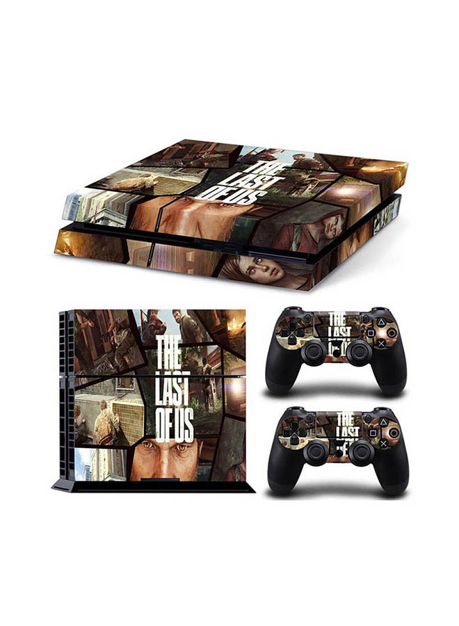 ملصق ذراع وجهاز تحكم بطبعة The Last of Us لبلايستيشن 4