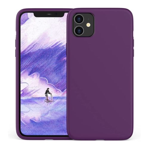 StraTG Back Cover for Apple iPhone 11- Dark Purple