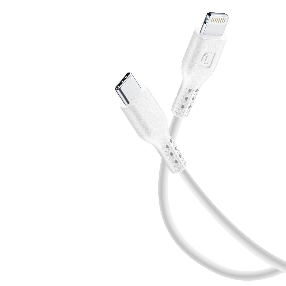 Cellularline USB-C to Lightning Cable, 1.2 Meter - White