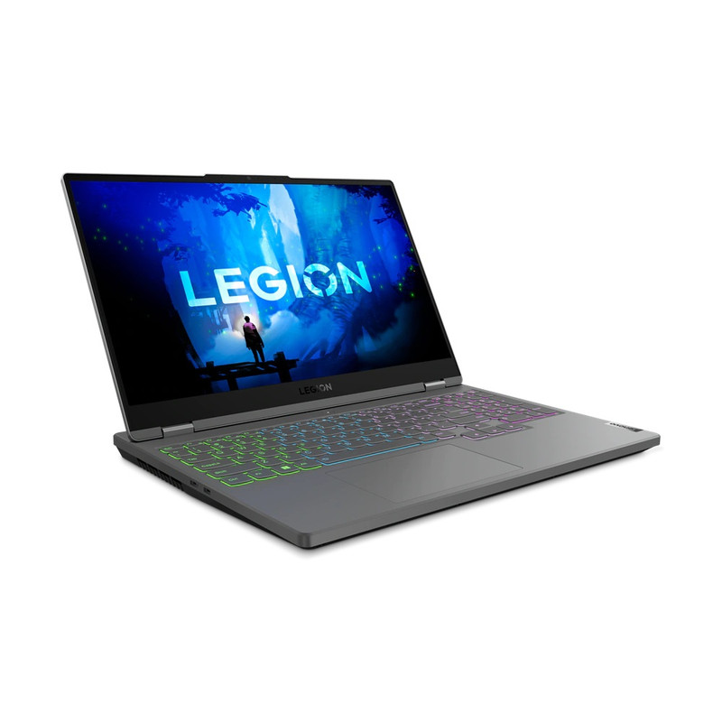 Lenovo Legion 5 15IAH7H Laptop, Intel Core i7-12700H, 15.6 Inch, 512GB SSD, 16GB RAM, NVIDIA GeForce RTX 3060 6GB GDDR6 Graphics, Dos- Storm Grey