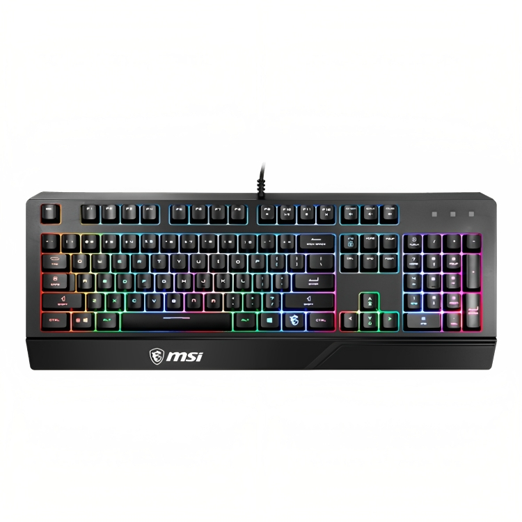 MSI Vigor Wired Gaming Keyboard, Black - GK20