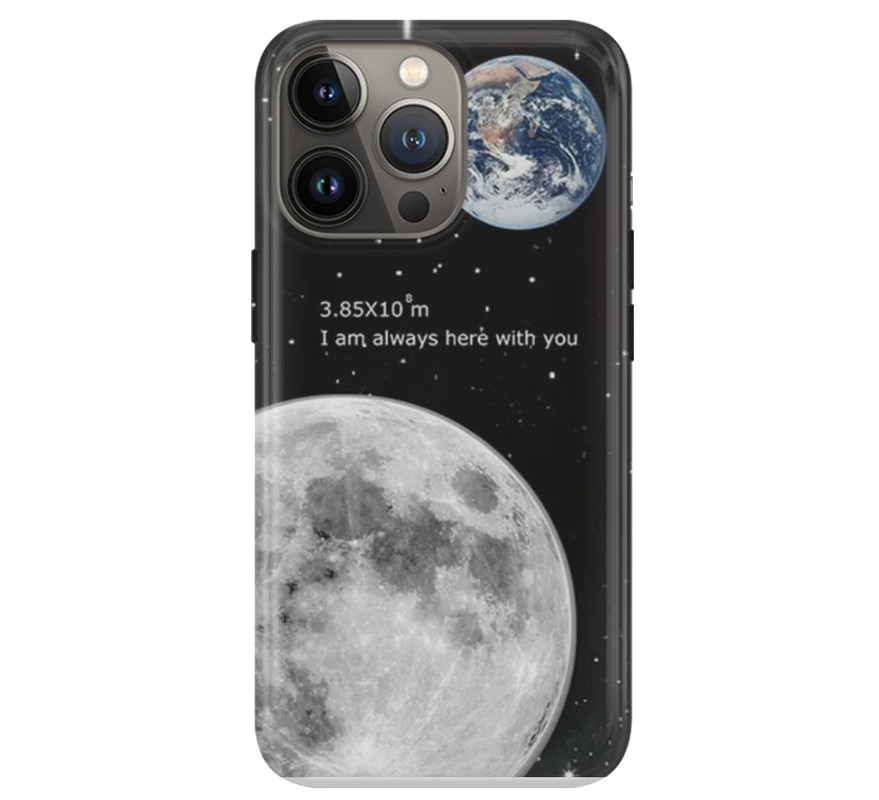 Covery Moon Pattern Back Cover for Apple Iphone 12 Pro Max