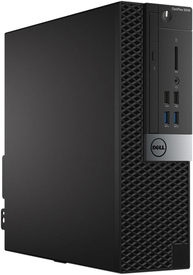 Dell Optiplex 5040 Tower PC, Intel Core i5-6500, 128 GB SSD, 8 GB RAM, Intel HD Graphics, DOS - Black