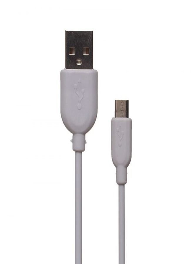 PZX Micro USB Cable, 1 Meter- White