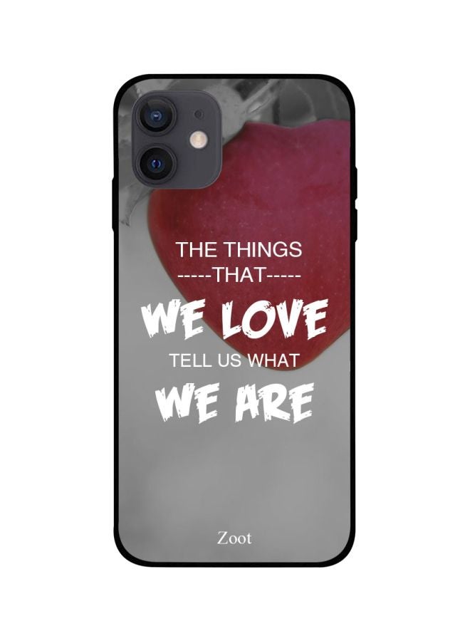Zoot The Things That We Love Pattern Back Cover For Apple iPhone 12 Mini