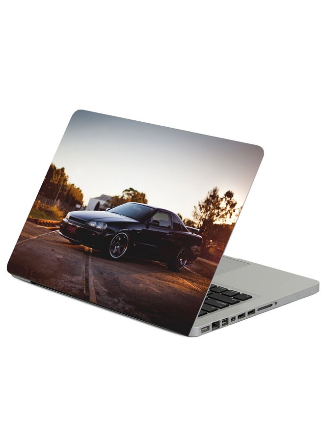 R34 Nissan Skyline Printed Vinyl Laptop Sticker for 13 Inch Laptops