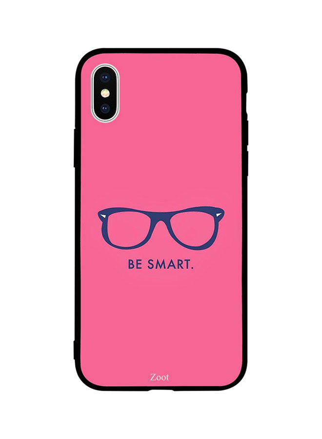 Be Smart Printed Back Cover for Apple iPhone X