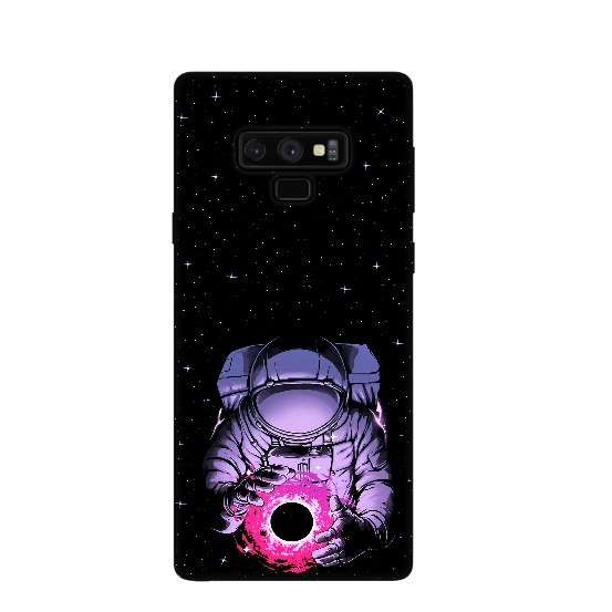 Astronaut Magic Printed Silicone Back Cover for Samsung Galaxy Note 9