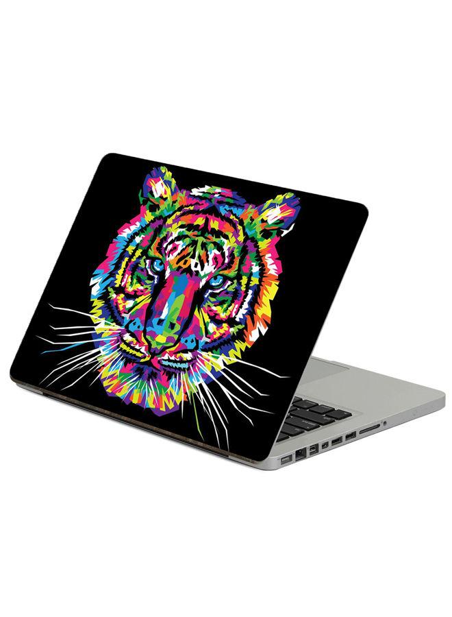 Tiger Art Printed Laptop sticker 13.3 inch