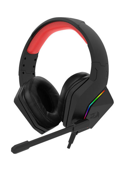 Redragon Paris Gaming Over Ear Wired Headphone with Microphone Black H390 Best price in Egypt B.TECH