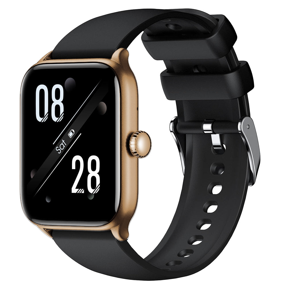 Riversong Motive 6 Pro Smart Watch Gold Case with Black Silicone Strap SW62 Best price in Egypt B.TECH