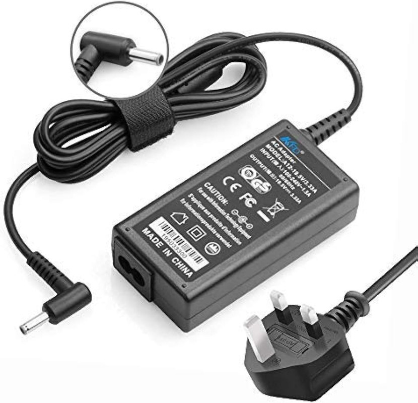 Laptop Charger for Hp Laptops, 19.5, Black - DPT-355-1