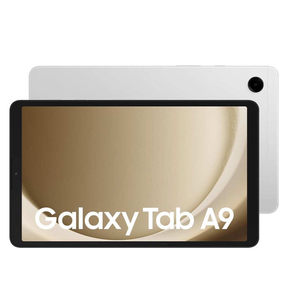 Samsung Galaxy Tab A9 Tablet, 8.7 Inch, 128GB, 8GB RAM, 3G - Silver