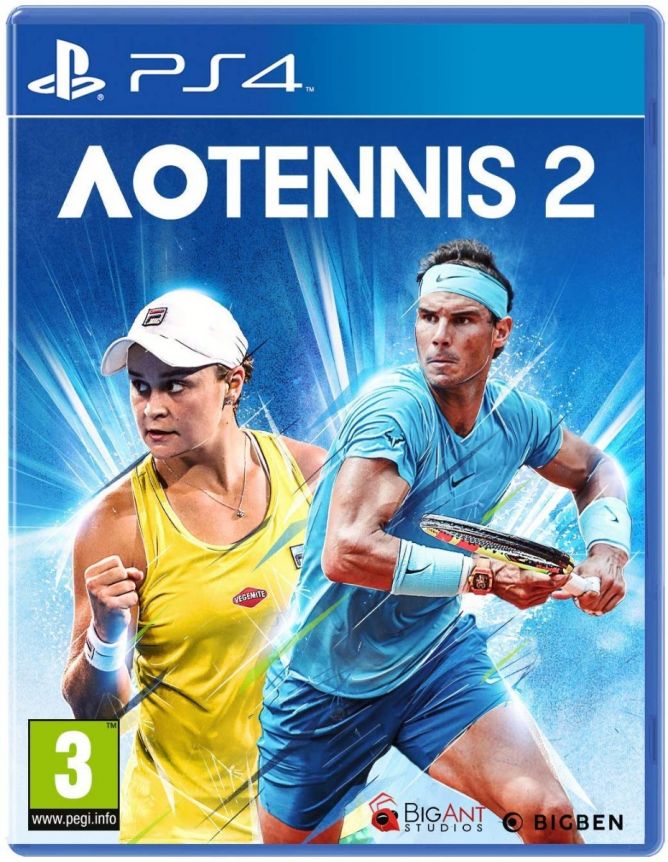 AO Tennis 2 Game for Play Station 4