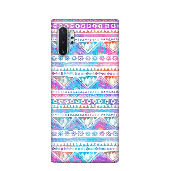 Mandella Purble Printed Silicone Back Cover for Samaung Galaxy Note 10 Plus