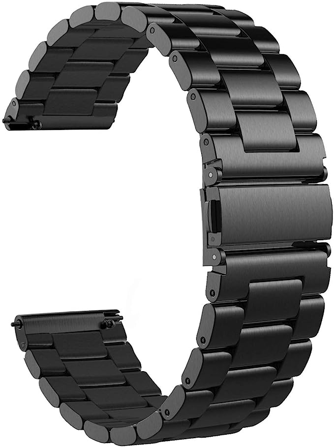 WATORY Amazfit GTS bracelet quick release solid stainless steel replacement watch strap for Xiaomi Huami Amazfit Bip Amazfit Bip Lite Amazfit GTR42 mm. Best price in Egypt B.TECH