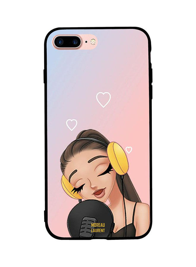 Singing Girl Printed Back Cover for Apple iPhone 8 Plus