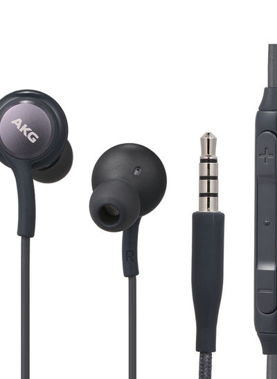 Samsung AKG In-Ear Wired Earphones, Black- VA429-P