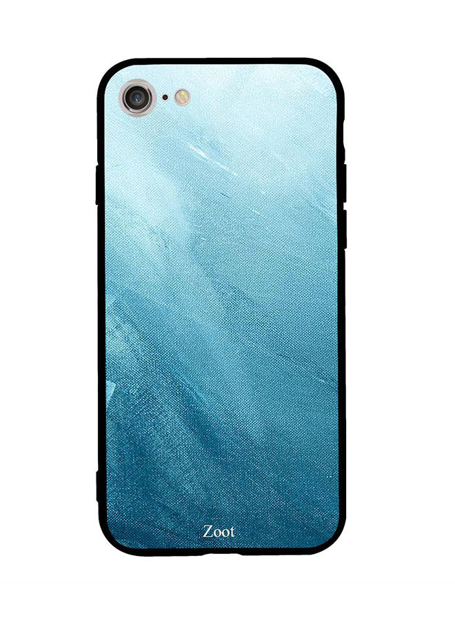 Light Blue Sea Printed Back Cover for Apple iPhone 8