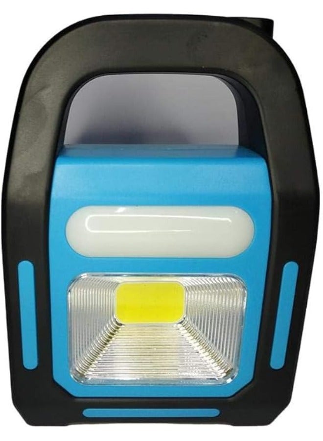 LED Rechargeable Emergency Light, 5200mAh, Blue - 9707