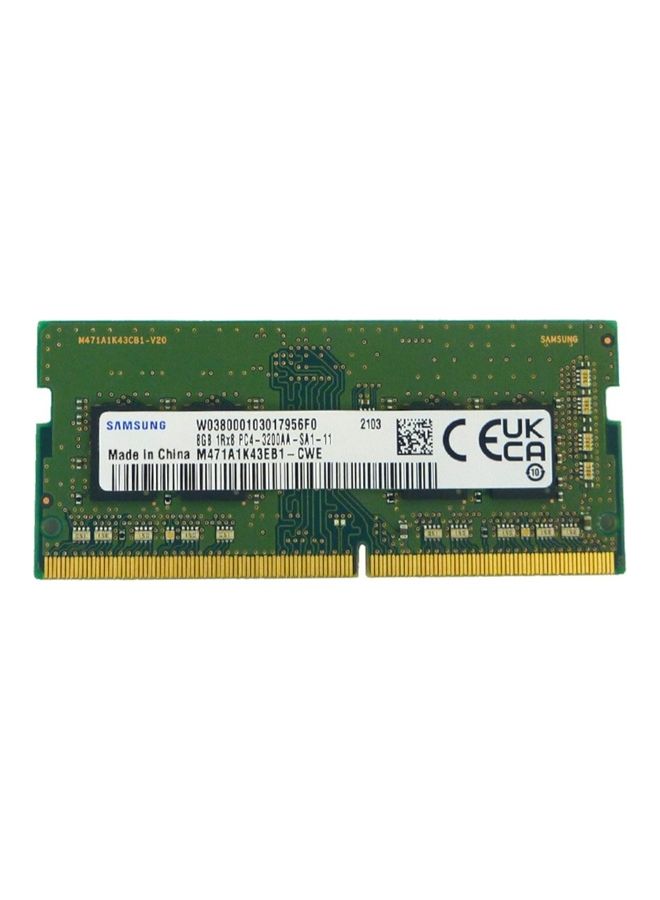 رام DDR4 سامسونج، 8 جيجا، اخضر - M471A1K43EB1-CWE