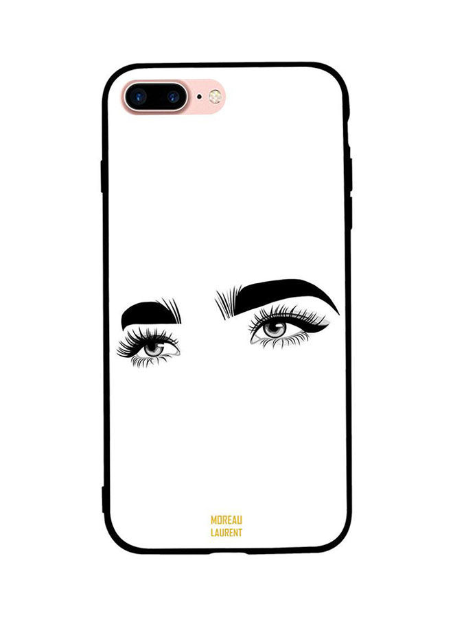 Girl Side Look Eyes Printed Back Cover for Apple iPhone 8 Plus