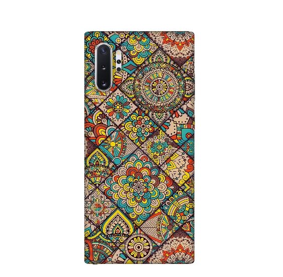 Mandella Printed Silicone Back Cover for Samaung Galaxy Note 10 Plus