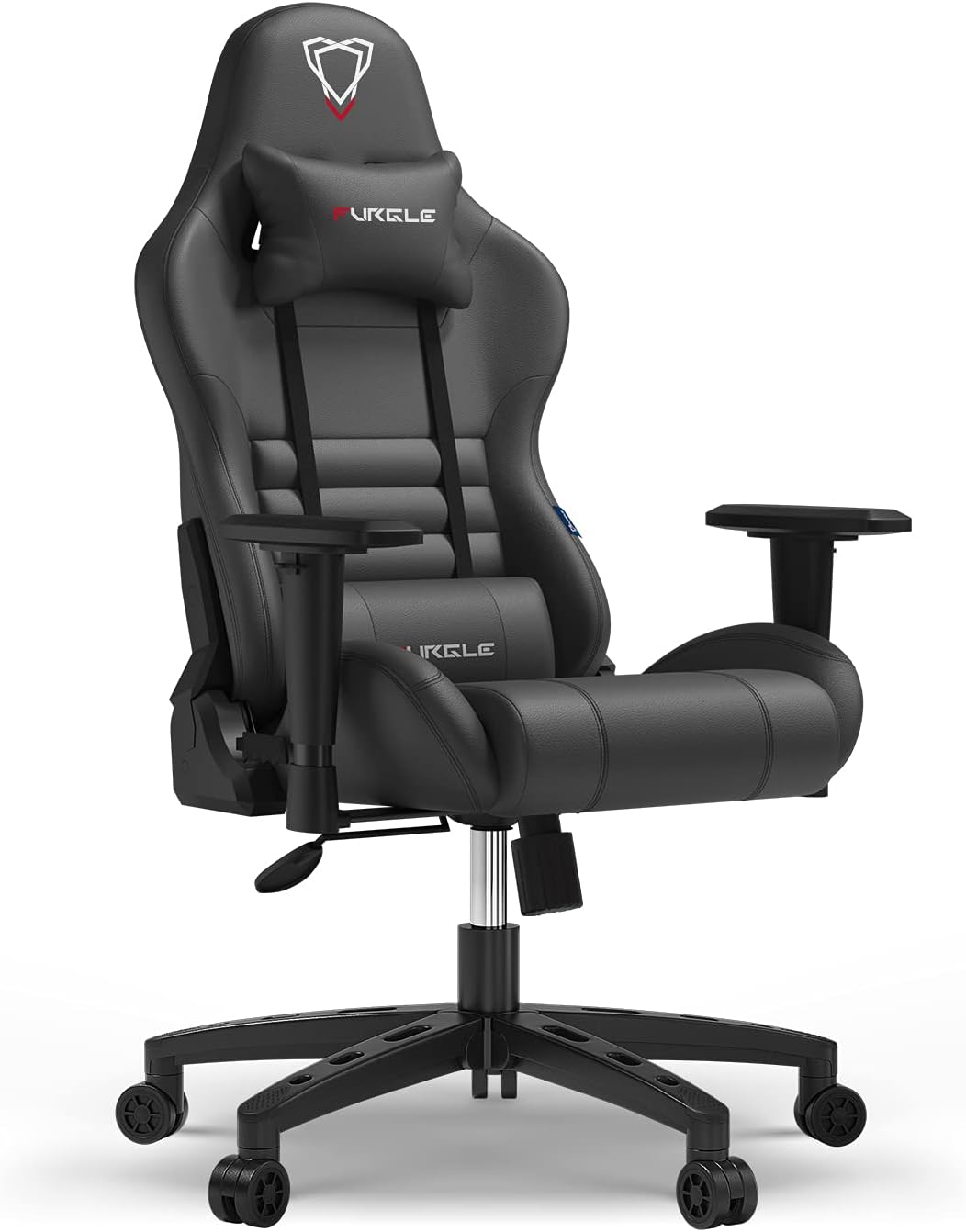 Furgle Gaming Chair PU Leather 150 kg Black Product detail page