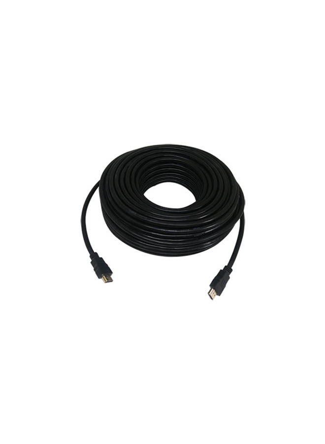 HDMI to HDMI Cable, 30 Meters- Black