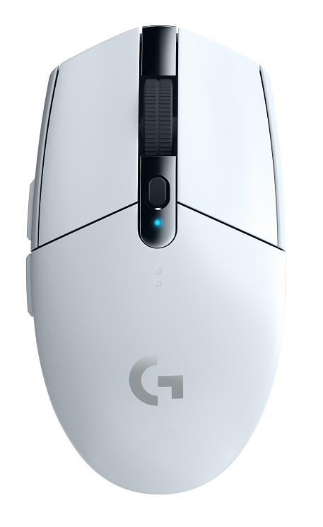 Logitech Lightspeed Wireless Gaming Mouse, White - G305